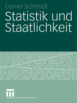 cover image of Statistik und Staatlichkeit